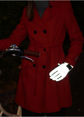 Gants vélo hiver réfléchissants - WGS