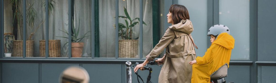Vêtement de pluie vélo pour enfant