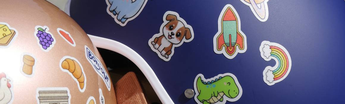 Stickers réfléchissants vélo
